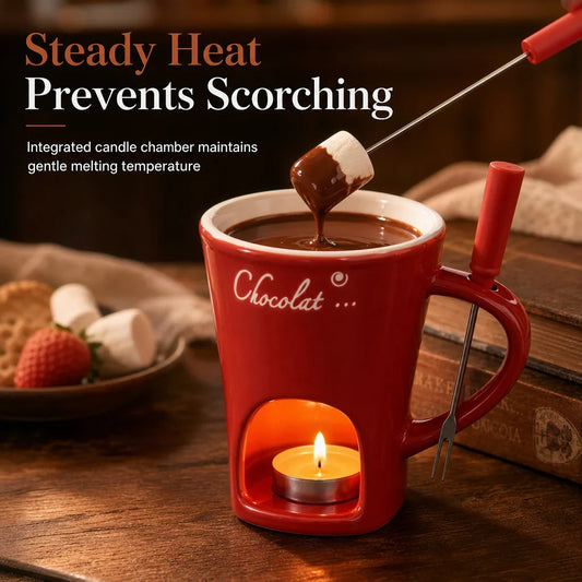 🍫 CERAMICZNY KUBEK DO CZEKOLADY 🕯️✨ Idealny na romantyczną kolację lub imprezę z przyjaciółmi! 🥂🍓