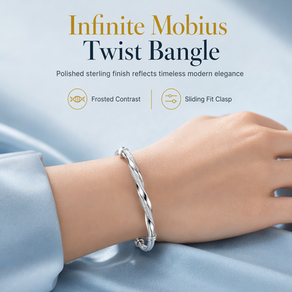 🎁1+1 GRATIS!✨Elegancki pierścionek Möbiusa – minimalistyczny, modny prezent dla kobiet💎