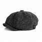 🎩 Ośmiokątna beretka w brytyjskim stylu – styl vintage, unisex, na co dzień ✨