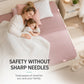 🥳GORĄCA WYPRZEDAŻ🥳💞Ponad 50 tys. sprzedanych sztuk! 🛏️📌 Bezigłowe klipsy do prześcieradeł – zestaw 6 lub 10 szt., wytrzymały ABS, mocują krawędzie bez ostrych szpilek. Prześcieradło zawsze na swoim miejscu! 🛡️✅