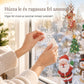 🎅🎄 Świąteczne statyczne naklejki na okna z PVC – łatwa w montażu dekoracja świąteczna ✨