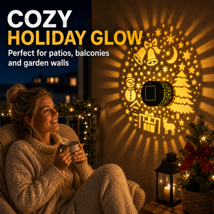 🎄Dekoracyjna kinkietowa lampka solarna – świąteczne wzory świetlne, automatyczne włączanie/wyłączanie i wodoodporność IP65 – do ogrodów, balkonów i dziedzińców 🏡