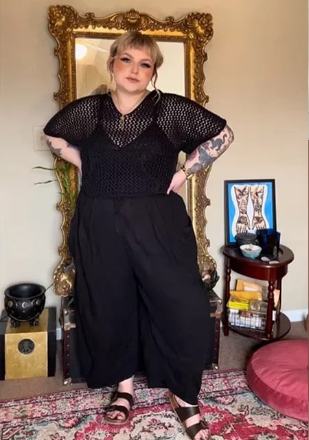 ❤️Gorąca letnia wyprzedaż  - Spodnie Quinn Plus Size