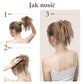 Opaska na perukę Messy Ponytail